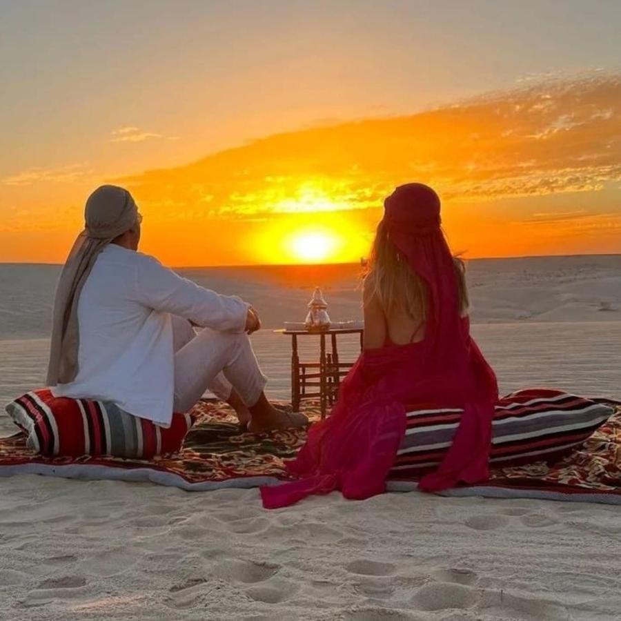 Sahara Luxury Glamping Hotel เมอร์ซูกา ภายนอก รูปภาพ