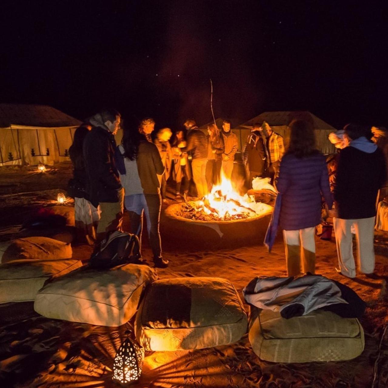 Sahara Luxury Glamping Hotel เมอร์ซูกา ภายนอก รูปภาพ