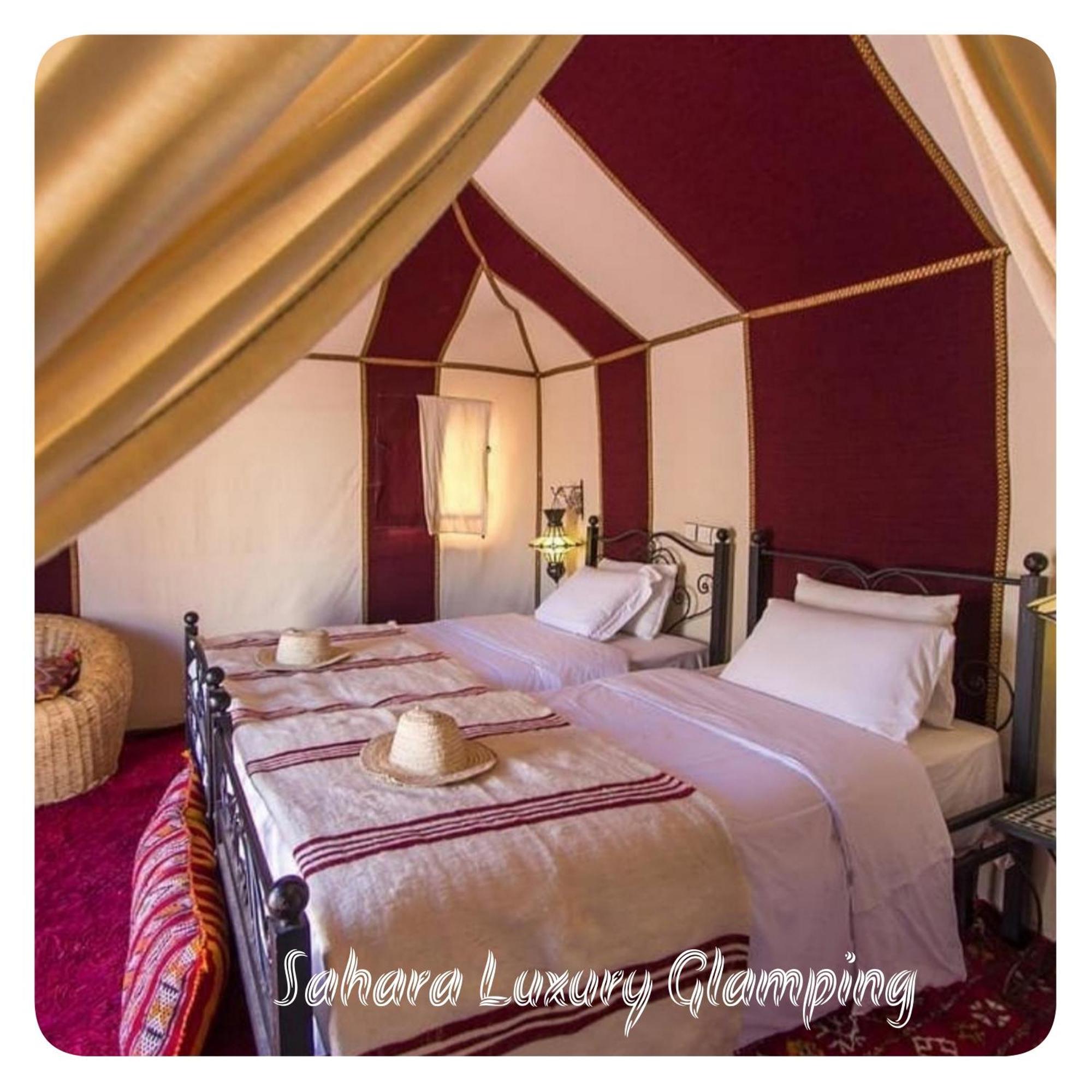 Sahara Luxury Glamping Hotel เมอร์ซูกา ภายนอก รูปภาพ